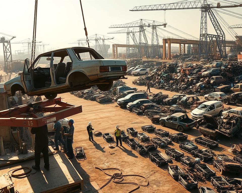 car scrapyard